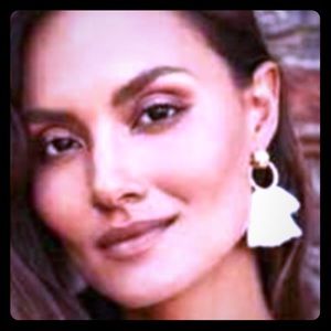 Love and Lemons White Earrings Rachael Zoe Box.